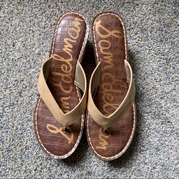 HOST PICK🎉Sam Edelman Cork Platform Wedge Sandal - Picture 2 of 8